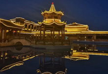 新疆博樂(lè)周總定購(gòu)古建雙層八角古建亭、軒亭、古建文化長(zhǎng)廊