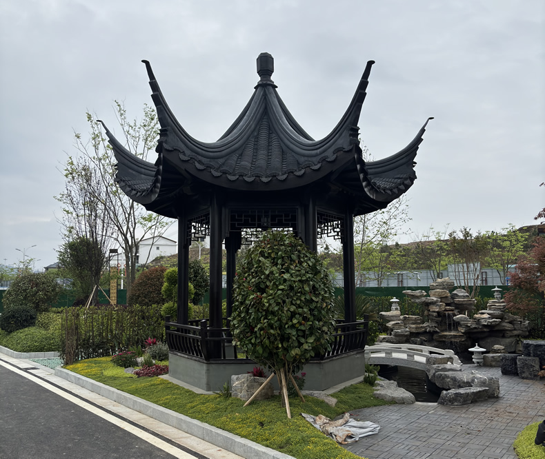 庭院別墅涼亭