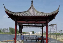防腐木涼亭是怎么生產(chǎn)制作出來(lái)的