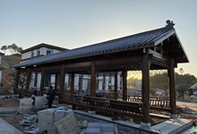 建筑工程、環保科技、文旅發展等公司如何選擇防腐木長廊工廠