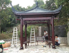 仿古涼亭
